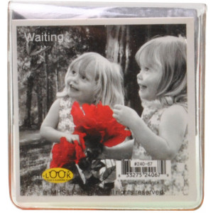 Young Girls With Big Red Flowers Microfiber Glasses Cleaning Cloth 