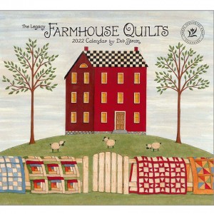 Farmhouse Quilts by Deb Strain 2022 Legacy Wall Calendar