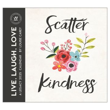 Live Laugh Love Louise Carey 2025 Legacy Wall Calendar